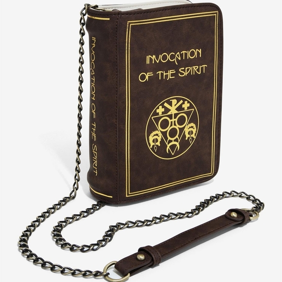 Hot Topic Handbags -  Hot Topic "The Craft" Invocation of the Spirit book-style cross-body bag